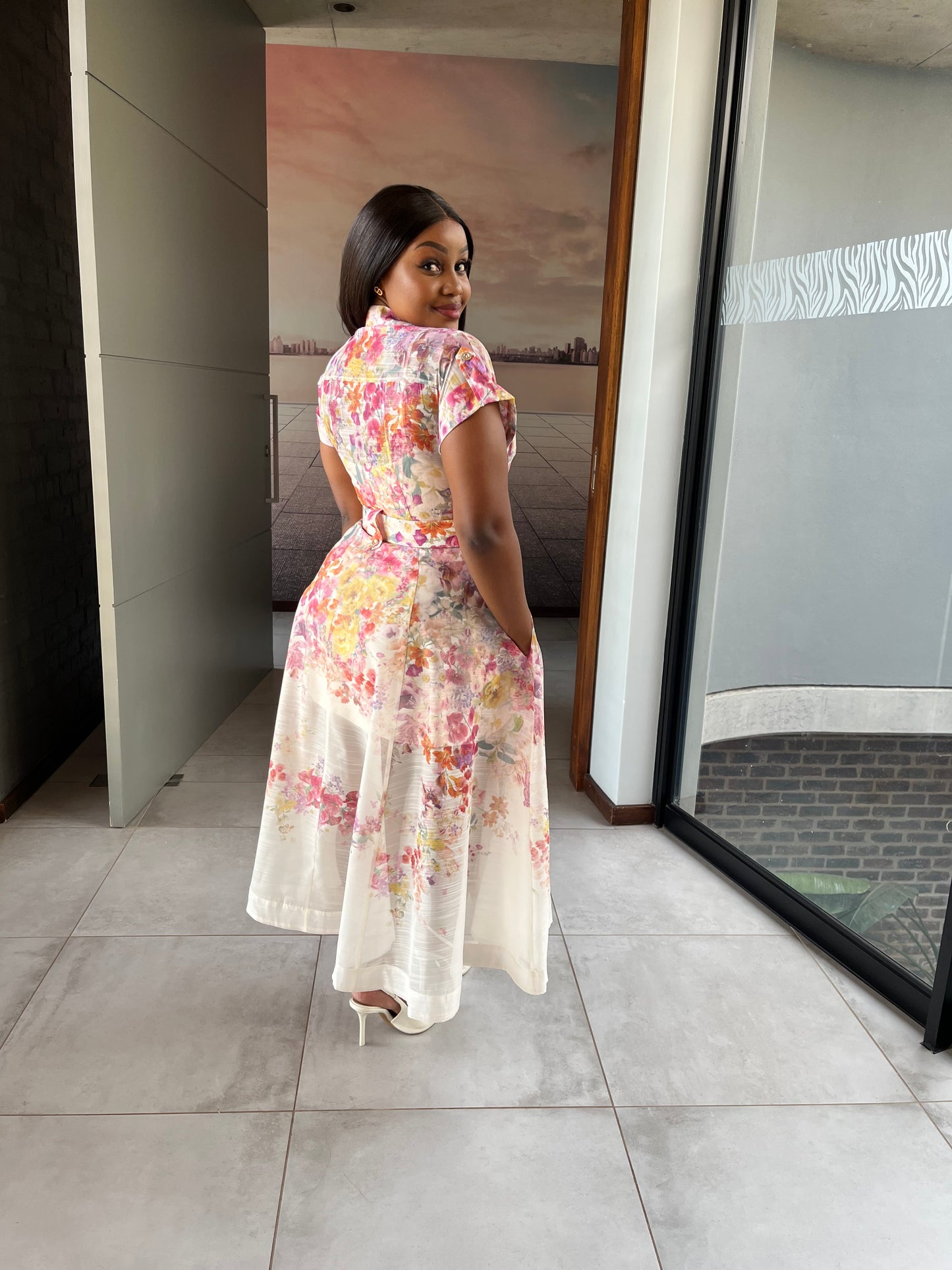 Amina maxi dress